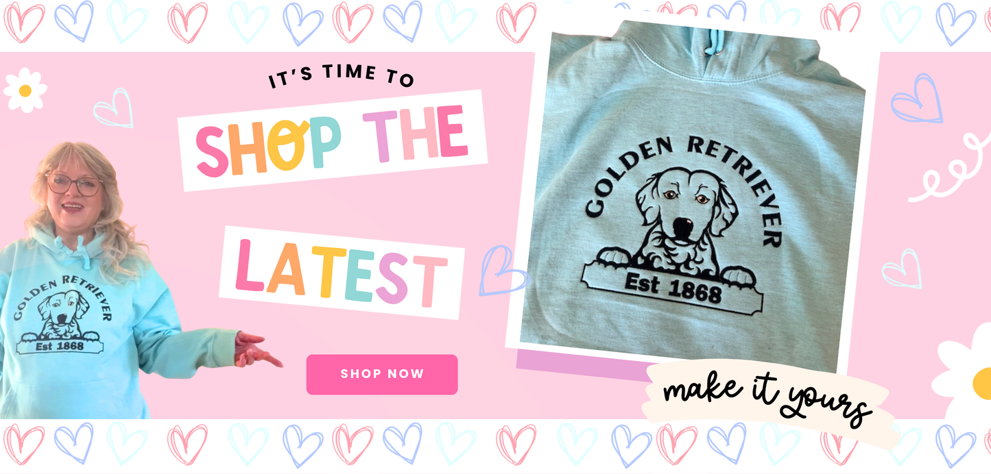 Golden Retriever Hoodie - Fudge