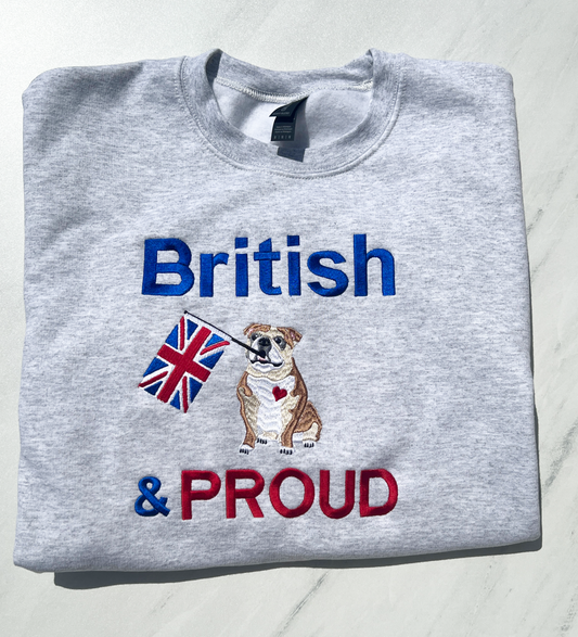 British and Proud Sweatshirt