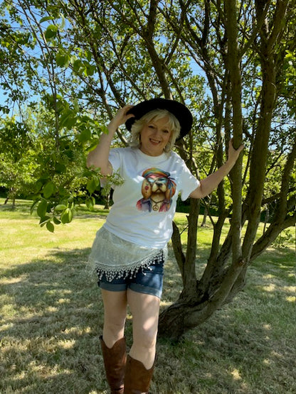 Golden Retriever Hippy T Shirt