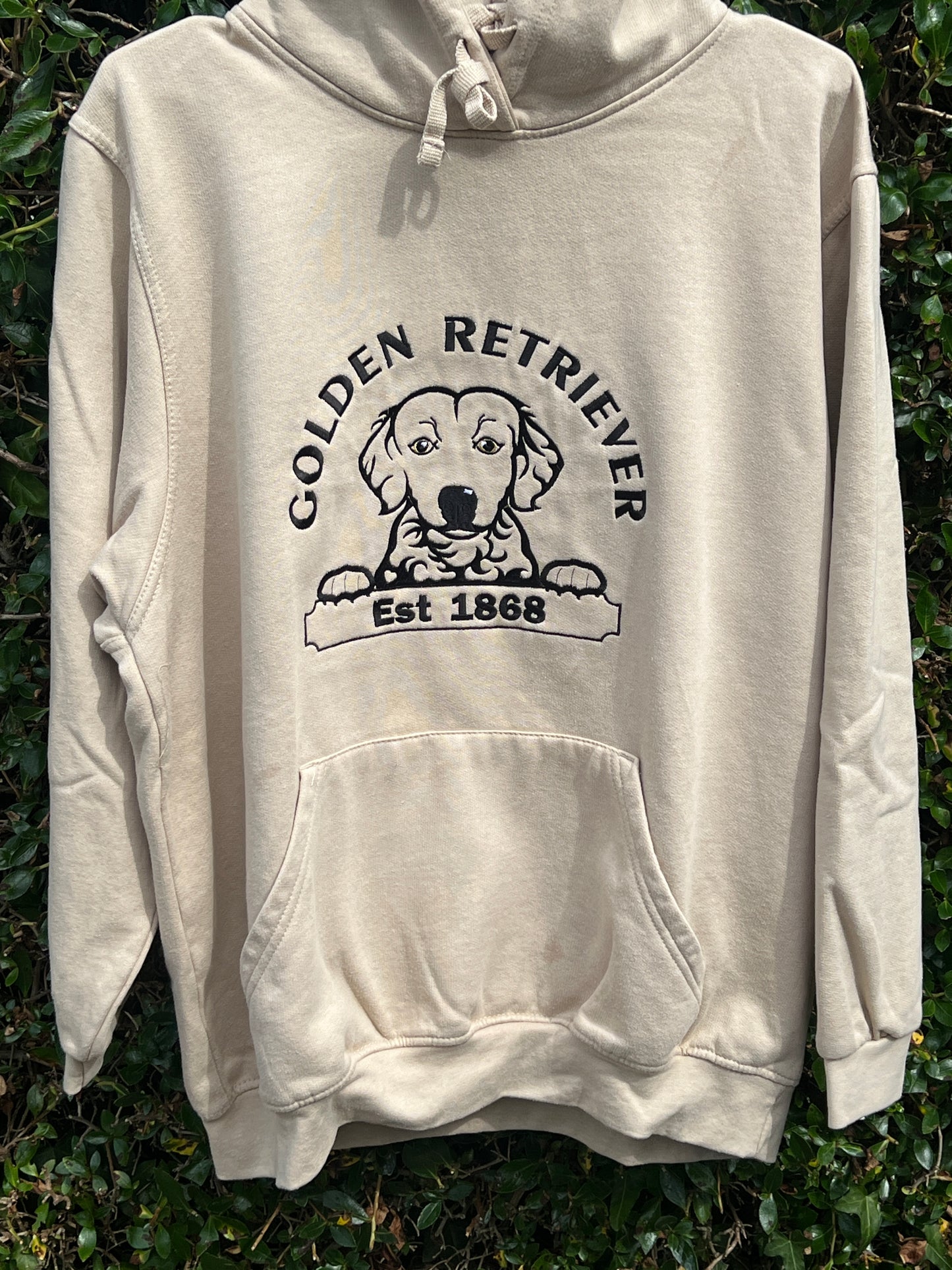 Golden Retriever Hoodie - Fudge