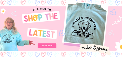 Golden Retriever Hoodie - Fudge